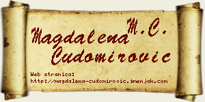 Magdalena Čudomirović vizit kartica